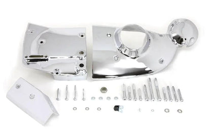 V-Twin Chrome Cam and Sprocket Cover Kit for Harley Davidson XL 1983-1990 by V-Twin