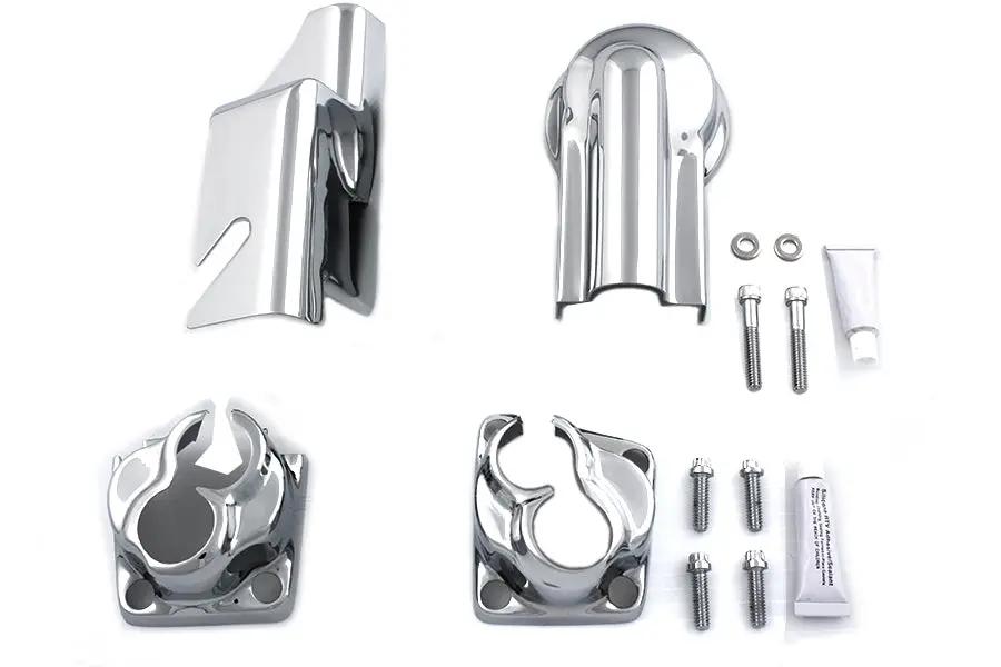 V-Twin Chrome Oil Pump Dress Up Kit for Harley Davidson Big Twin 1340 Models (1992-1999) by V-Twin