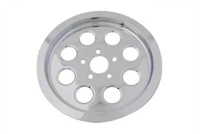 V-Twin Outer Pulley Cover 70 Tooth Chrome for Harley Davidson FXST and FLST Models Part #33-0037-A by V-Twin