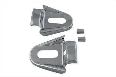 V-Twin Chrome Rear Frame Cover Set for Harley Davidson FXST (1986-1995) by V-Twin