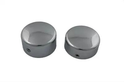 V-Twin Swingarm Chrome Dome Cover Set for Harley Davidson FXST and FLST Models by V-Twin