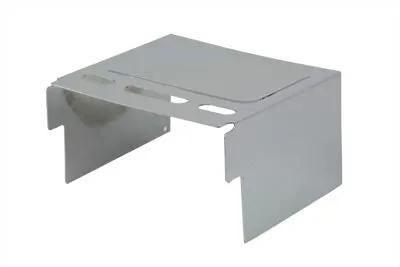 V-Twin Chrome Embossed Battery Side Cover for Harley Davidson FXD and FXE by V-Twin