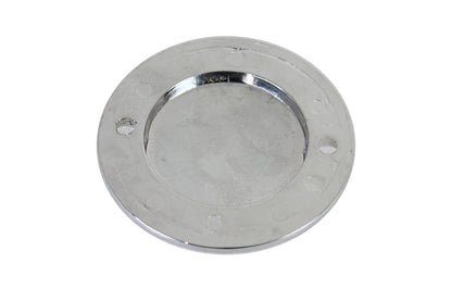 V-Twin Chrome 2-Hole Flame Ignition System Cover for Harley Davidson FL 1970-1979