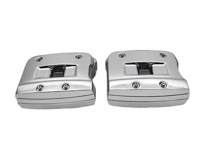 V-Twin Rocker Box Cover Set Chrome for Harley Davidson FXST and FLT Models by V-Twin
