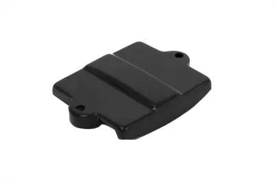 V-Twin Gloss Black 6 Volt Battery Top Cover for Harley Davidson EL and FL Models by V-Twin