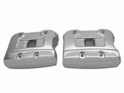 V-Twin Chrome Rocker Box Cover Set for Harley Davidson FXST & FLST Models - Part 78260 by V-Twin