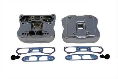 V-Twin Rocker Box Cover Set Chrome for Harley Davidson XL (1991-2000) by V-Twin