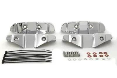 V-Twin Mfg. Chrome Rocker Box Dress Cover Set for Harley Davidson XL Models by V-Twin