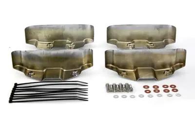 V-Twin Mfg. Chrome Rocker Box Dress Cover Set for Harley Davidson XL Models by V-Twin
