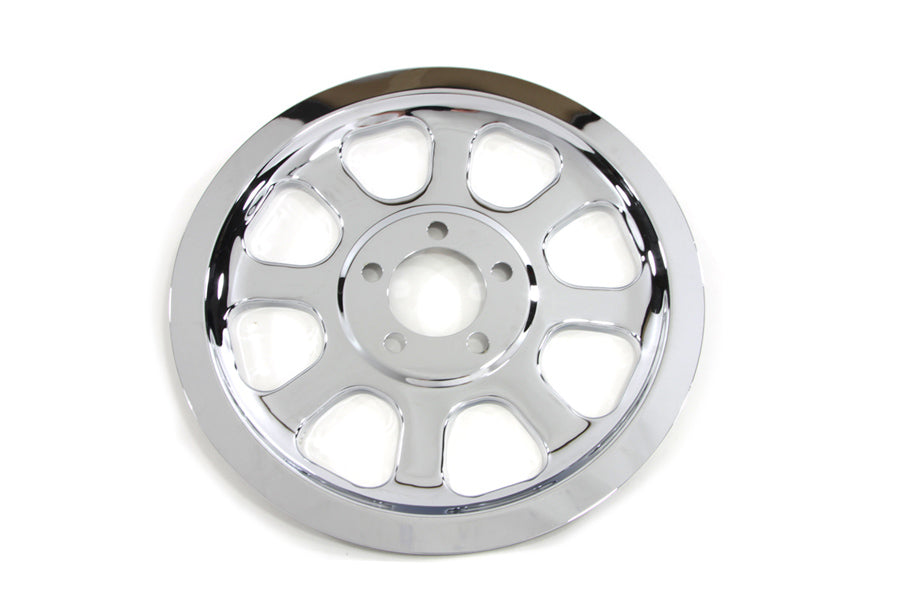 V-Twin Outer Pulley Cover for 70 Tooth Pulley - Fits Harley Davidson FXST and FLST Models