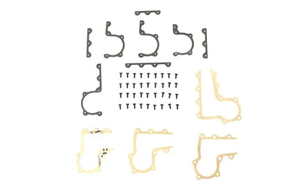 V-Twin Replica Rocker Arm Cover Strap Gasket Kit for Harley Davidson Knuckleheads by V-Twin