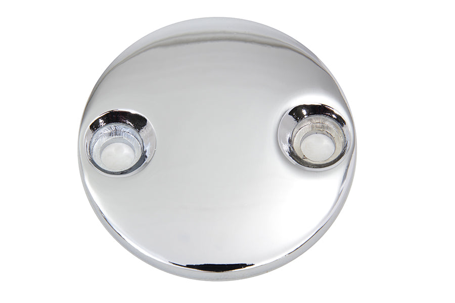 V-Twin Chrome Primary Cover Clutch Adjuster Cap for Harley-Davidson XL Models