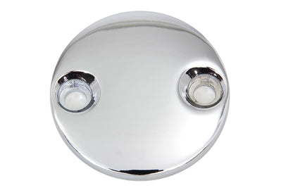 V-Twin Chrome Primary Cover Clutch Adjuster Cap for Harley-Davidson XL Models