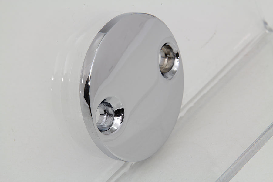 V-Twin Chrome Primary Cover Clutch Adjuster Cap for Harley-Davidson XL Models