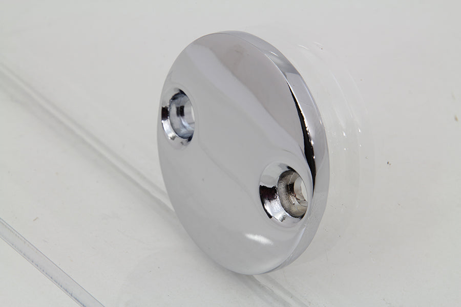 V-Twin Chrome Primary Cover Clutch Adjuster Cap for Harley-Davidson XL Models