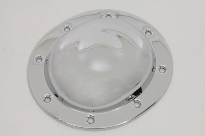 V-Twin Steel Dimple Derby Cover Chrome Part 75997 for Harley Davidson EL & UL Models by V-Twin