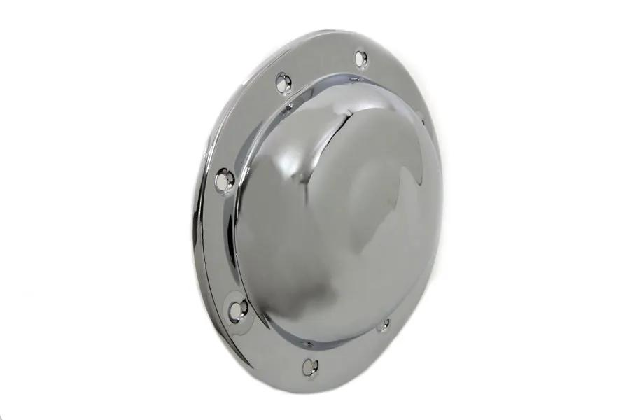 V-Twin Steel Dimple Derby Cover Chrome Part 75997 for Harley Davidson EL & UL Models by V-Twin