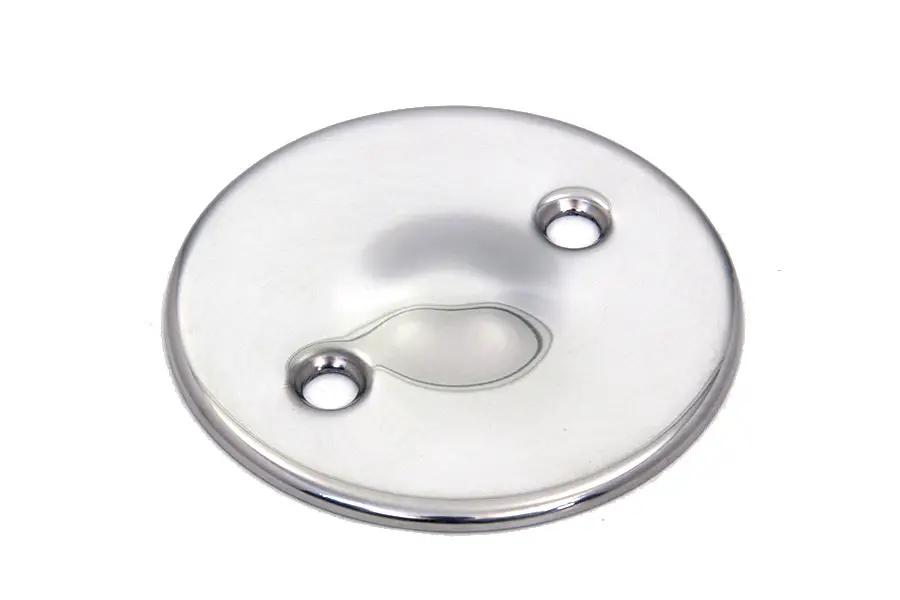 V-Twin Primary Inspection Cover Stainless Steel for Harley Davidson Big Twin Models by V-Twin