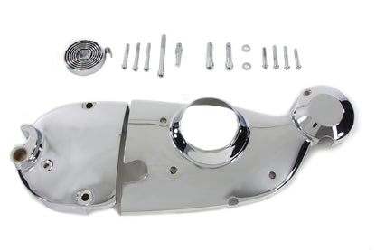 V-Twin Chrome Cam and Sprocket Cover Kit for Harley Davidson XL Models 1971-1976 by V-Twin