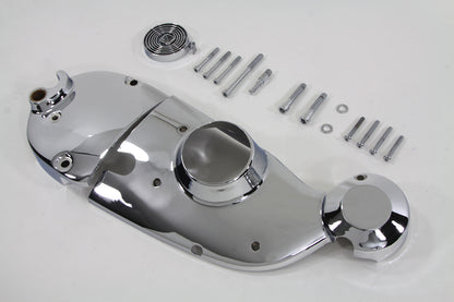 V-Twin Chrome Cam and Sprocket Cover Kit for Harley Davidson XL Models 1971-1976 by V-Twin