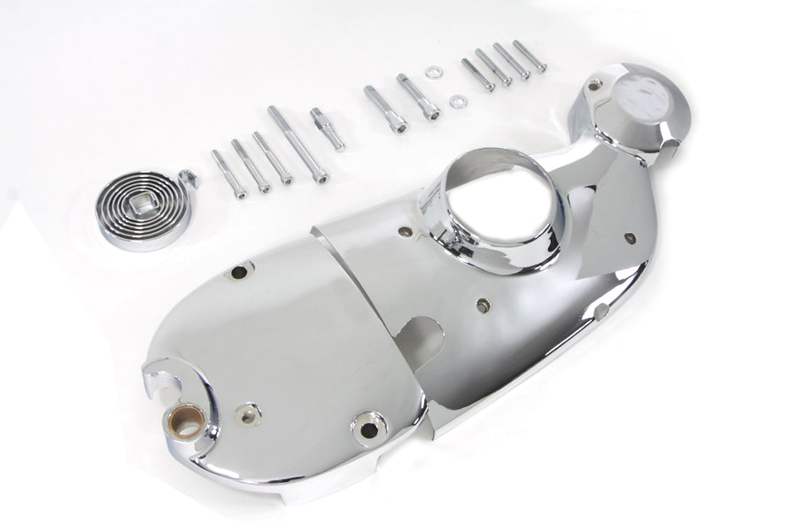 V-Twin Chrome Cam and Sprocket Cover Kit for Harley Davidson XL Models 1971-1976 by V-Twin