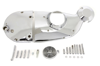 V-Twin Chrome Cam and Sprocket Cover Kit for 1977-1978 Harley Davidson XL Models by V-Twin