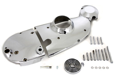 V-Twin Chrome Cam and Sprocket Cover Kit for 1977-1978 Harley Davidson XL Models by V-Twin