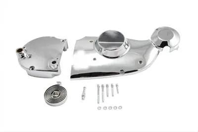 V-Twin Chrome Cam and Sprocket Cover Kit for 1977-1978 Harley Davidson XL Models by V-Twin