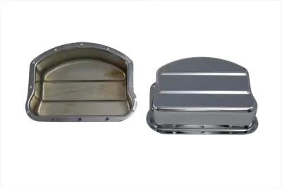 V-Twin Replica Panhead Valve Cover Chrome for Harley Davidson FL Models by V-Twin