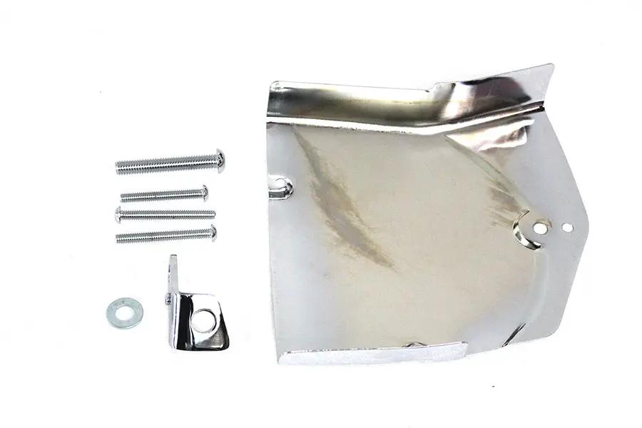 V-Twin Chrome Transmission Sprocket Cover Trim for Harley Davidson XL Models by V-Twin