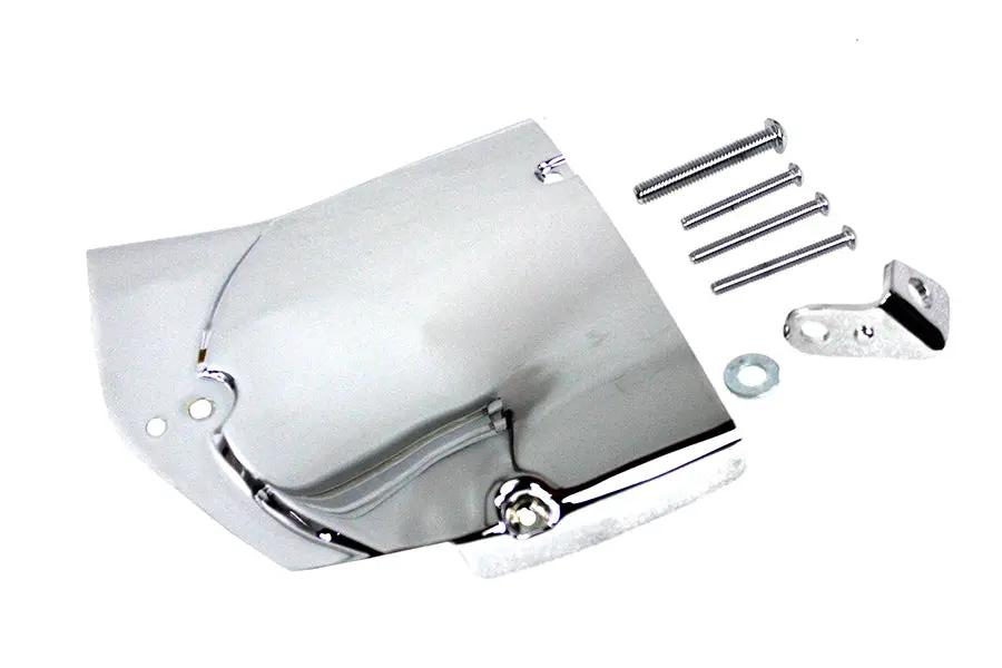V-Twin Chrome Transmission Sprocket Cover Trim for Harley Davidson XL Models by V-Twin