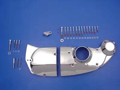 V-Twin Chrome Cam and Sprocket Cover Kit for Harley Davidson XL (2004-2013) by V-Twin