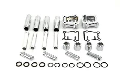 V-Twin Pushrod Cover and Tappet Base Kit for Harley Davidson FXST (1999-2008) by V-Twin