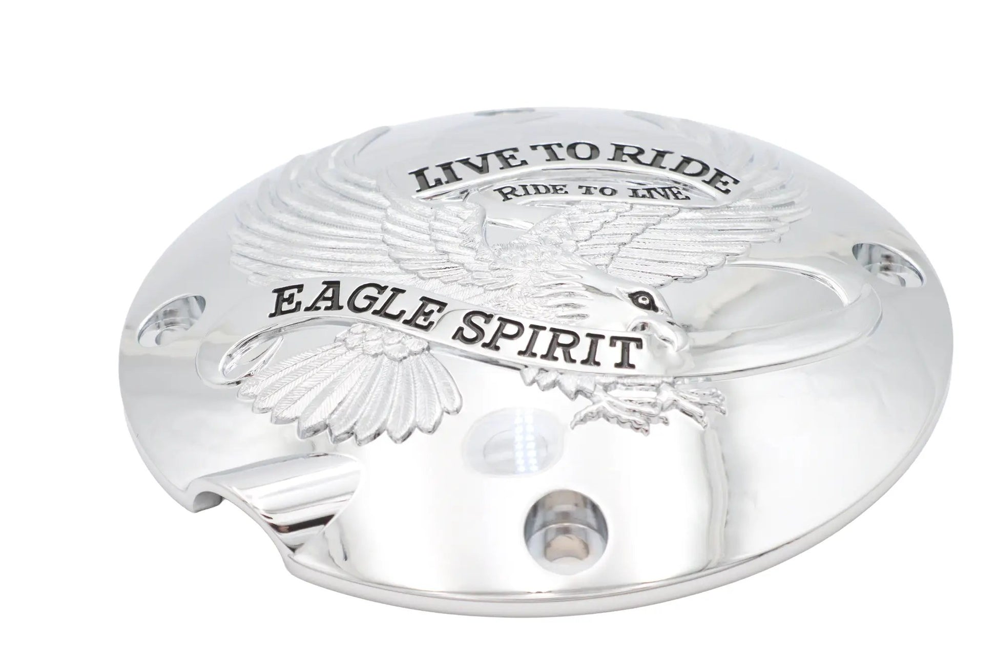 V-Twin Chrome Derby Clutch Inspection Cover for Harley Davidson XL (1994-2003) Part #75079C by V-Twin