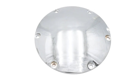 V-Twin Chrome Smooth Derby Cover for Harley Davidson XL Models - Part 76189 by V-Twin