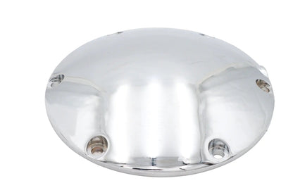 V-Twin Chrome Smooth Derby Cover for Harley Davidson XL Models - Part 76189 by V-Twin