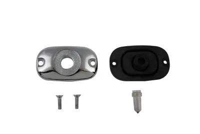V-Twin Rear Master Cylinder Reservoir Top Cover for Harley Davidson FLT and FXST Models by V-Twin