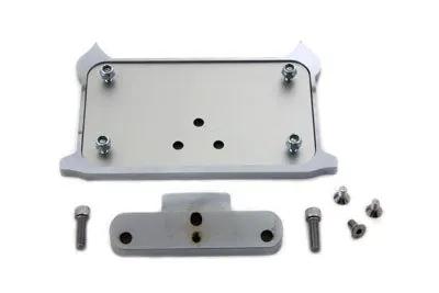 V-Twin 76295A Chrome Billet Spade Style LED Tail Lamp and License Plate Holder for Harley Davidson FLT by V-Twin