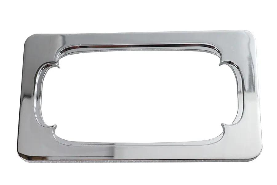 V-Twin 28-6082 Chrome Billet 4 Thorn Style License Plate Frame by V-Twin