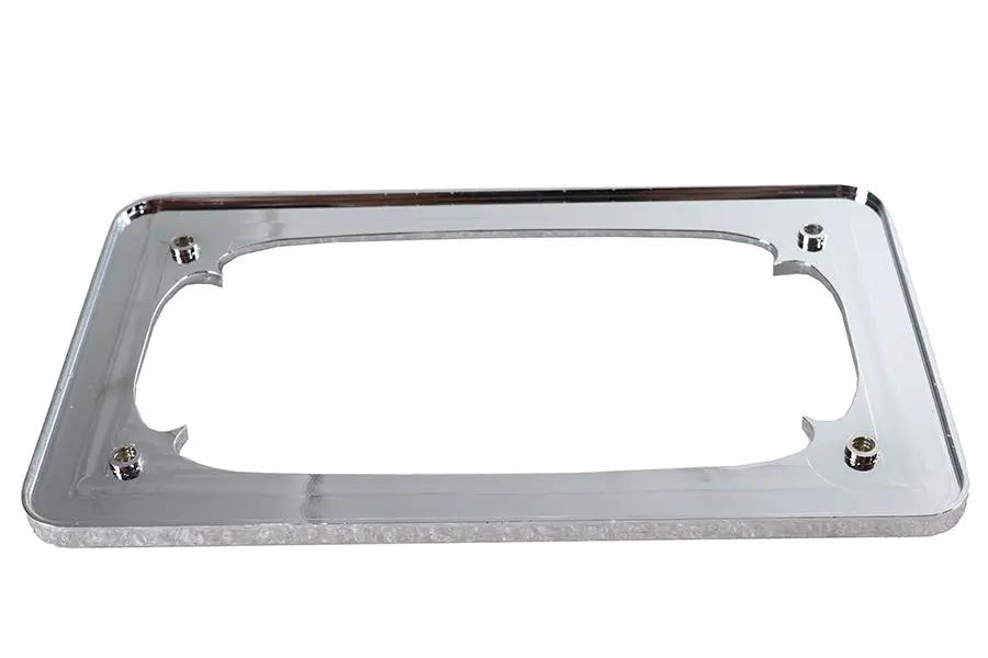 V-Twin 28-6082 Chrome Billet 4 Thorn Style License Plate Frame by V-Twin