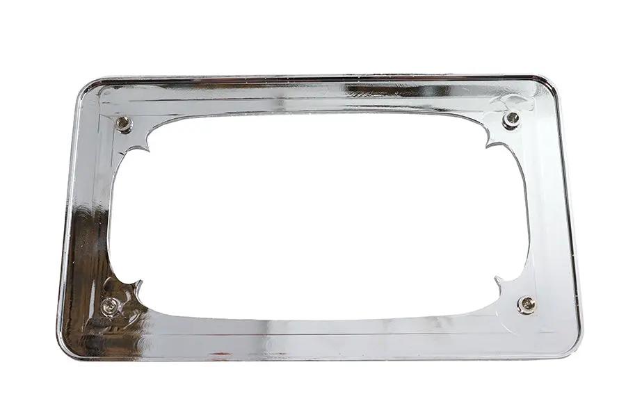 V-Twin 28-6082 Chrome Billet 4 Thorn Style License Plate Frame by V-Twin