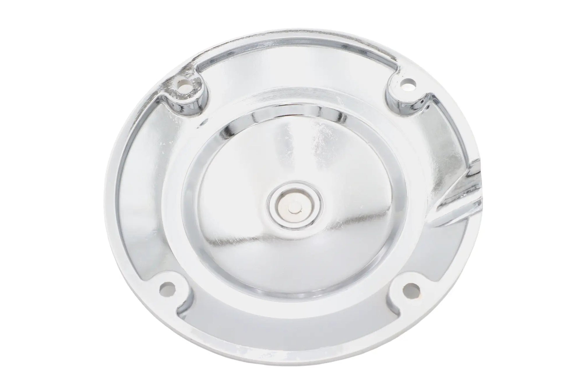 V-Twin Chrome Skull Clutch Inspection Cover for Harley Davidson XL Models by V-Twin