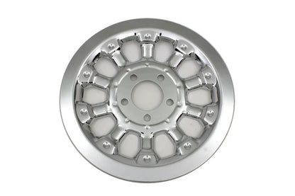 V-Twin Magnum Pulley Cover for 70 Tooth Harley Davidson FXD - Chrome Finish by V-Twin