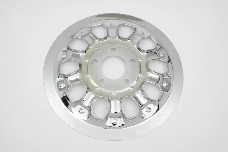 V-Twin Magnum Pulley Cover for 70 Tooth Harley Davidson FXD - Chrome Finish by V-Twin