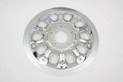 V-Twin Magnum Pulley Cover for 70 Tooth Harley Davidson FXD - Chrome Finish by V-Twin