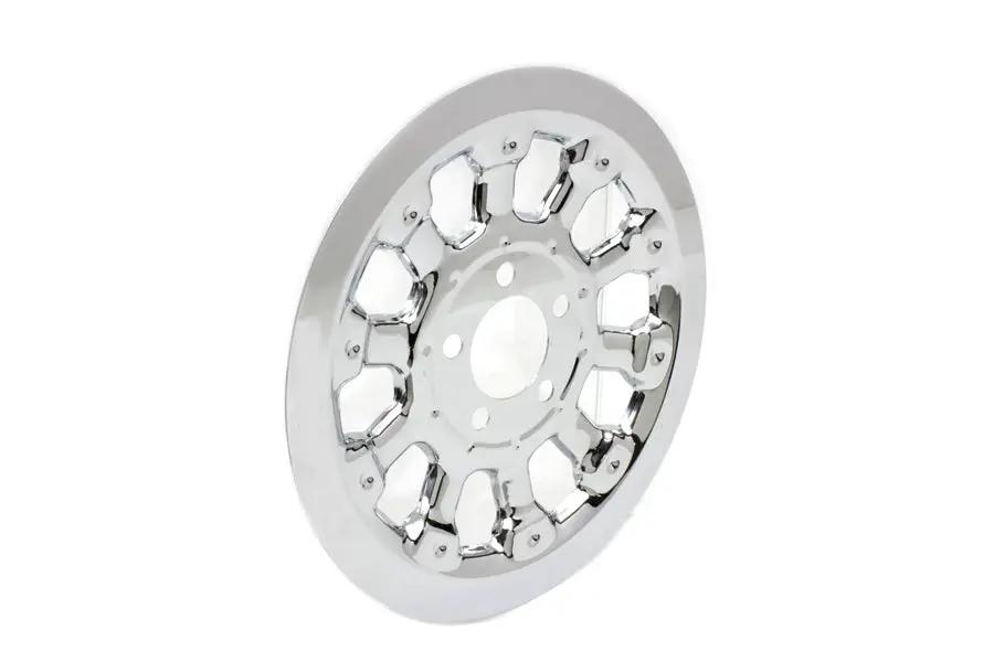 V-Twin Magnum Pulley Cover for 70 Tooth Harley Davidson FXD - Chrome Finish by V-Twin