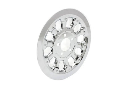 V-Twin Magnum Pulley Cover for 70 Tooth Harley Davidson FXD - Chrome Finish by V-Twin