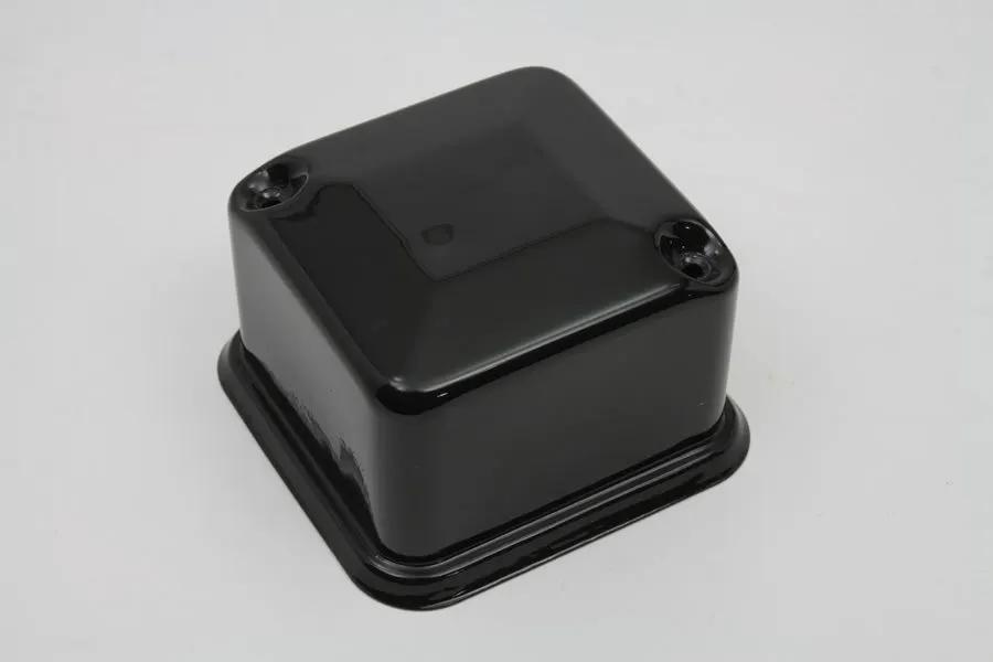V-Twin Black 6 Volt Mechanical Regulator Cover for Harley Davidson XLH and FL Models by V-Twin