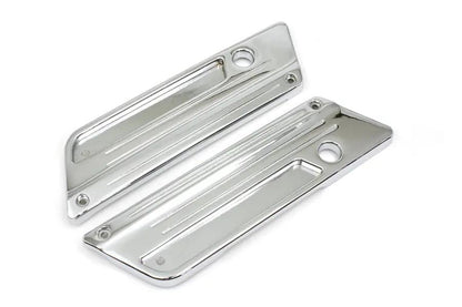 V-Twin Wyatt Gatling Saddlebag Face Plate for Harley Davidson FLT (1993-2002) by V-Twin