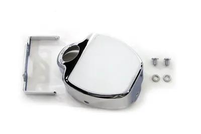 V-Twin Smooth Coil Cover Chrome for Harley Davidson FXCW, FXCWC, and FXS Models by V-Twin